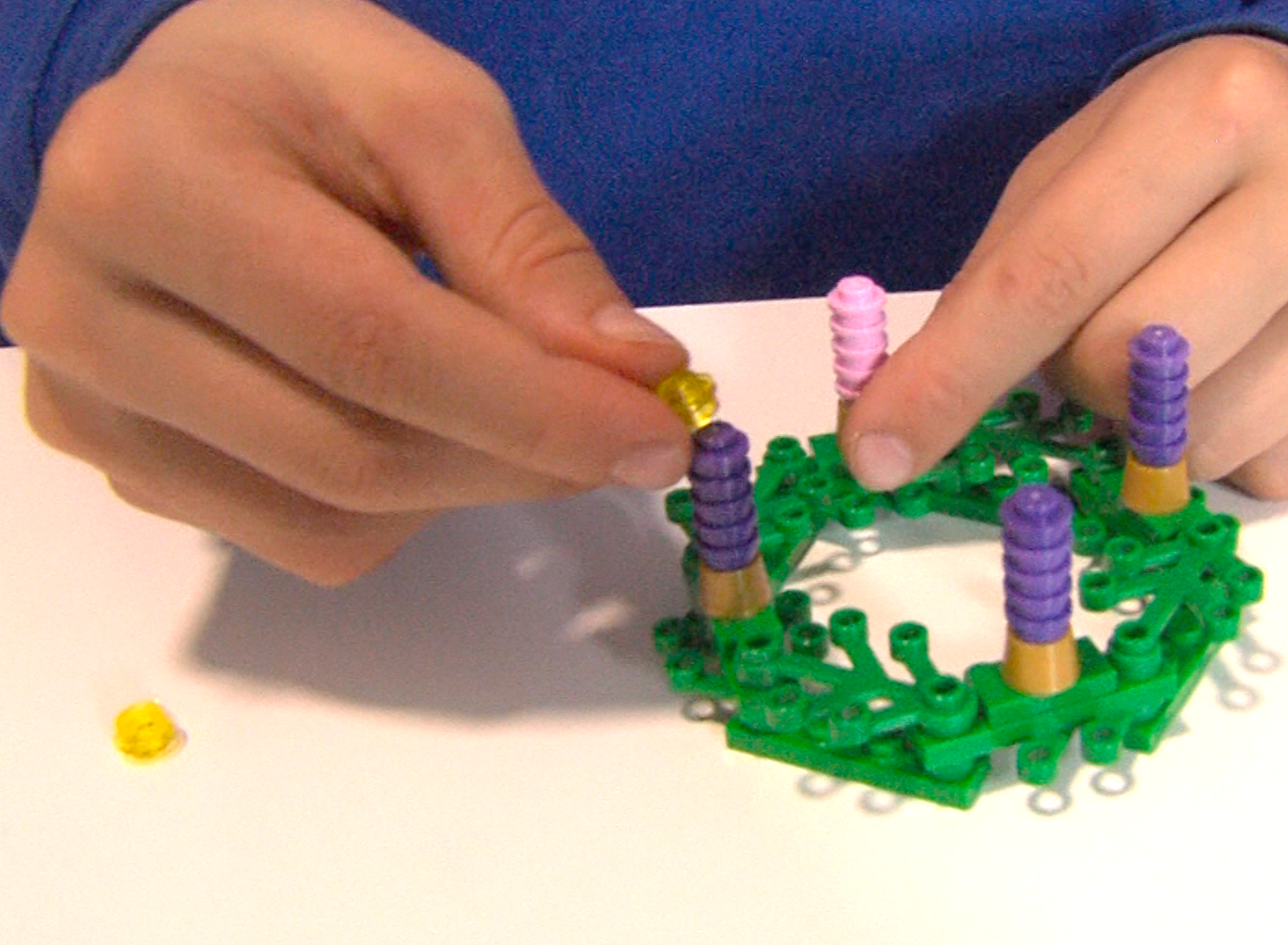 Advent Wreath with LEGO® Bricks