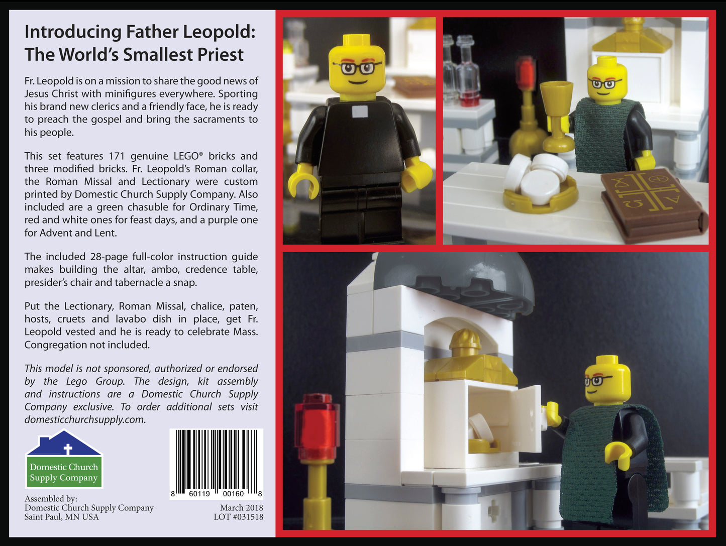 Father Leopold Celebrates Mass (Case of 24)